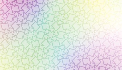 Smart background with decorative geometric layot. Vector illustration. Gradient color