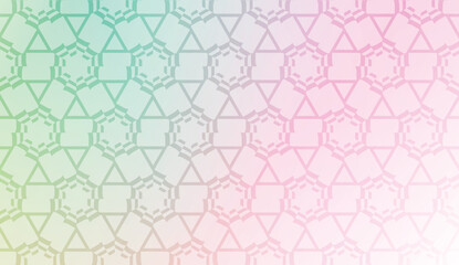 Smooth Abstract Colorful Gradient Backgrounds with Geometric pattern. For Your Graphic Wallpaper, Cover Book, Banner. Vector Illustration.