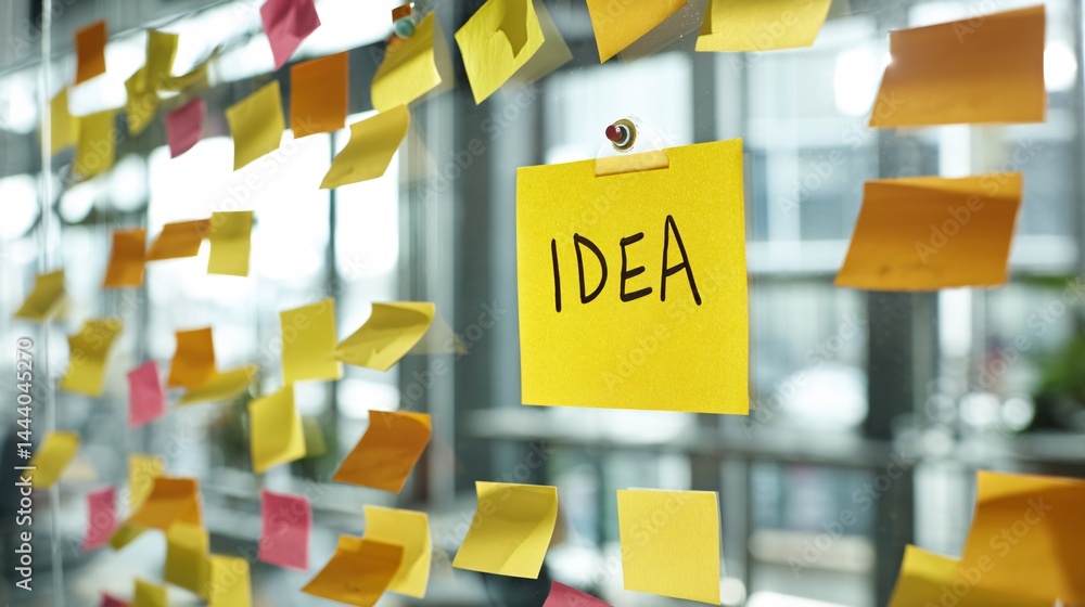 Poster the art of idea generation unveiling innovation potential through strategic thinking for business an
