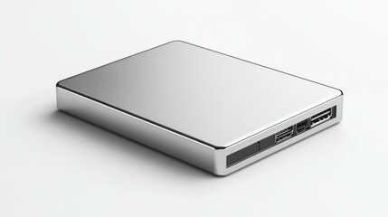 Metallic Portable Hard Drive