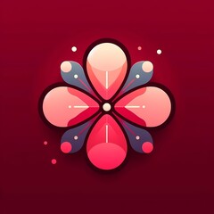 Fototapeta premium Abstract Flower Design 