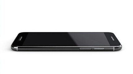 Modern black smartphone
