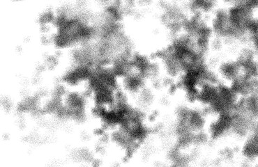 Abstract grunge black and white distressed texture background, Isolated on transparent background, PNG