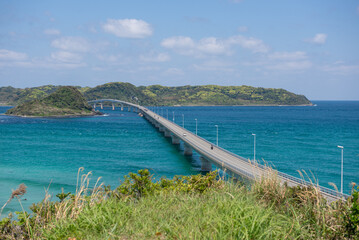 Naklejka premium 角島大橋