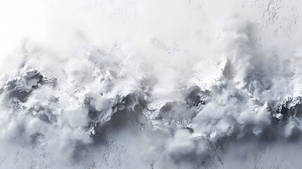 Dynamic ocean waves crashing on white shoreline coastal scene high-resolution image serene atmosphere