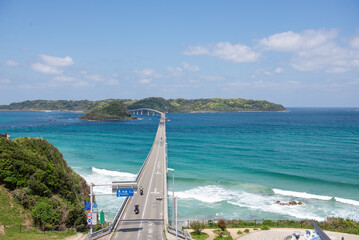 Obraz premium 角島大橋