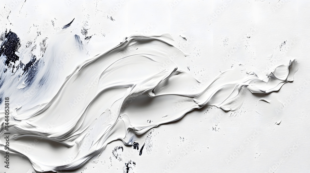 Poster artistic texture creation studio background design minimalist close-up white canvas concept