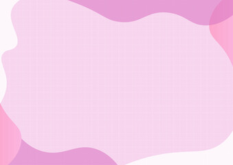 お洒落な幾何学模様のフレーム	