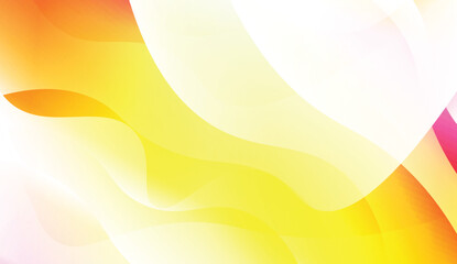 Abstract Shiny Waves. For Your Design Ad, Banner, Cover Page. Vector Illustration with Color Gradient.