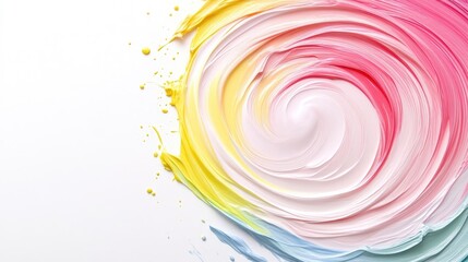 Vibrant Swirling Abstract