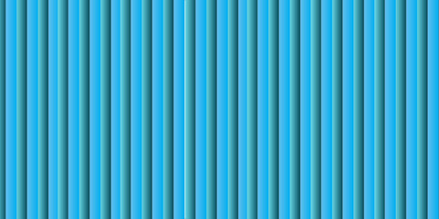 Obraz premium Abstract blue striped metal texture with vertical lines and a seamless pattern