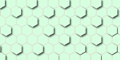 Fototapeta premium Seamless geometric hexagon pattern with a honeycomb design in black metal texture