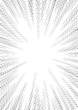 Comic Halftone Burst 
