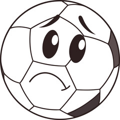 black and white soccer ball