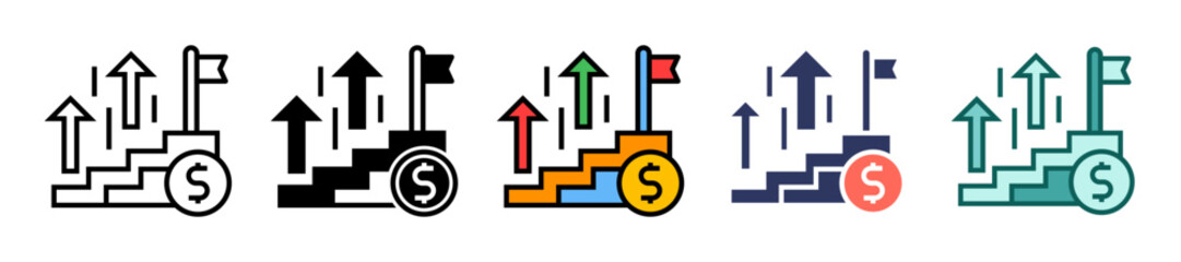 Next Step multiple icon