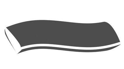 black ink stroke pattern