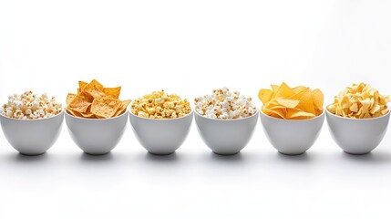 Assorted snack bowls (4)