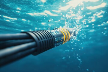 underwater fiber optic cable transoceanic.