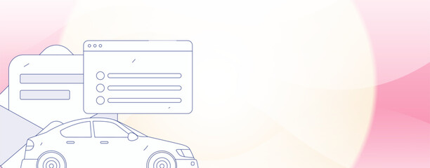 Buy insurance for car flat character vector concept operation illustration  © Lyn Lee