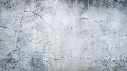 Fototapeta premium Weathered Concrete Surface with Intricate Crack Patterns and Subtle Gradients