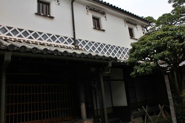 Cityscape at Kurashiki Bikan Historical Quarter (old town) in Japan