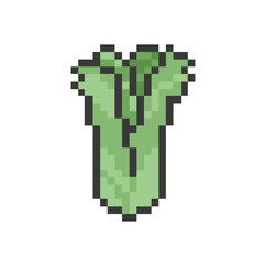 vegetable cute retro pixel art