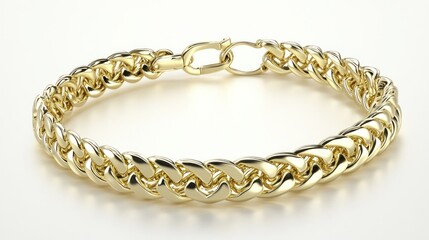 Obraz premium Gold chain bracelet (2)