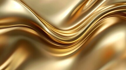 A gold metal texture with a soft shine and smooth finish.