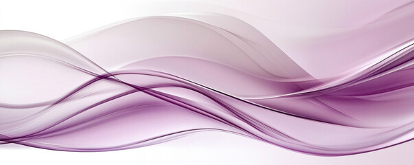 A purple wave with a white background. The wave is very long and has a lot of detail
