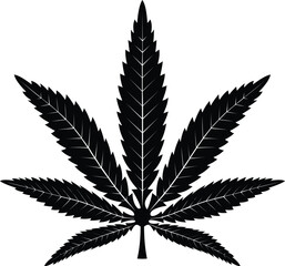 Vintage retro cbd cannabis marijuana hemp pot leaf farm cultivation logo design vector template