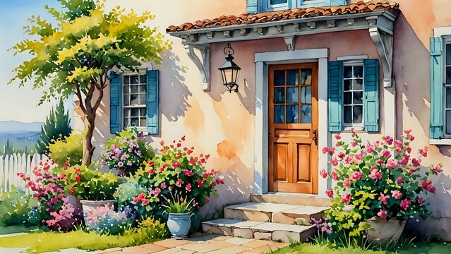 Fototapeta street in the old town