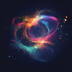 Obraz premium abstract space background
