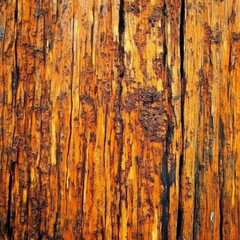 Obraz premium Aged, Oxidized Wooden Surface