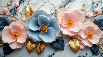 flowers in the water