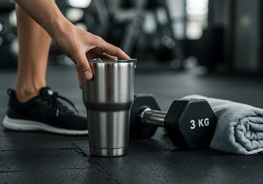 Hydration and strength: gym essentials for a successful workout routine - Powered by Adobe