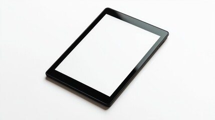 Digital e-reader with black border and minimal design on white background