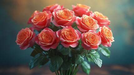 bunch of roses