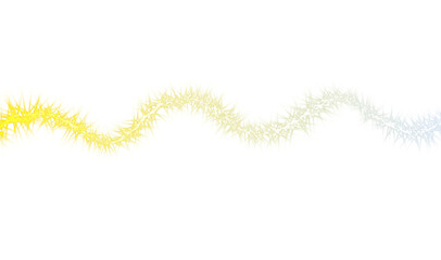 Neon lighting sparkles glittering on transparent background. Abstract glowing neon color gradient overlay effects. Png file