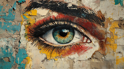 eye, face, eyes, woman, animal, closeup, skin, paint, horror, texture, halloween, scary, abstract, art, fantasy, monster, head, look, dark, person, concept