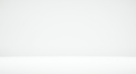 Minimalist White Room Background for Product Photography