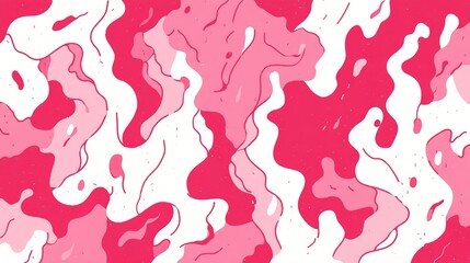 Obraz premium Abstract Pink Swirls Background Pattern for Valentine's Day or Presentation