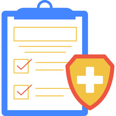 Obraz premium Health Insurance Element