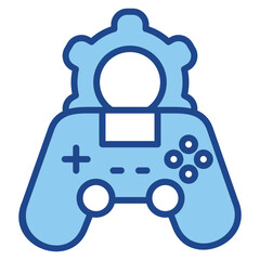 Gamepad Icon Single Vector Collection 