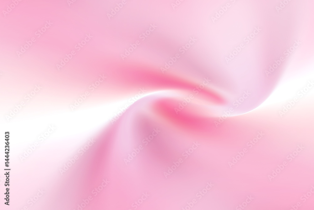 Poster soft light pink background with curve pattern graphics design for web illustration technology intern