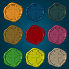 001-Wax-Seal-Cross