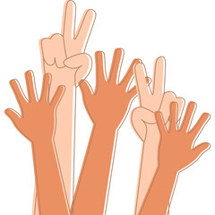 Stop Racism Illustration