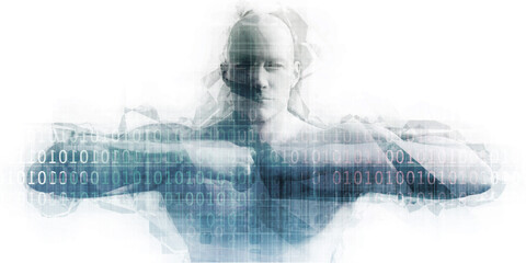 Technology Background Design