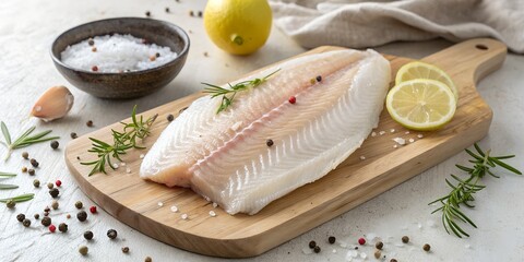 Fresh Pangasius Fillet with Lemon and Herbs