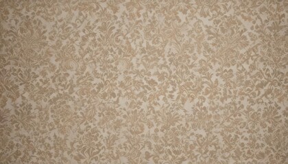 Intricate baroque damask wallpaper; neutral tones create a sophisticated, seamless pattern  , wallpaper, artistic, wallcovering