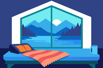 bedroom with bed